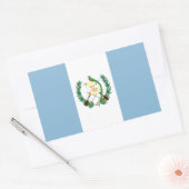Flagge Guatemalas Rechteckiger Aufkleber (Umschlag)