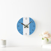 Flagge Guatemalas Runde Wanduhr (Zuhause)