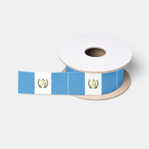 Flagge Guatemalas Satinband