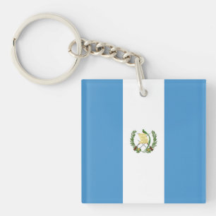Flagge Guatemalas Schlüsselanhänger