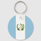 Flagge Guatemalas Schlüsselanhänger (Vorderseite)