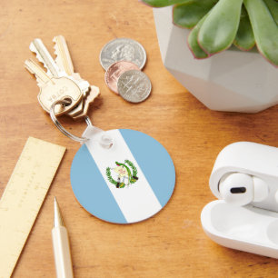 Flagge Guatemalas Schlüsselanhänger