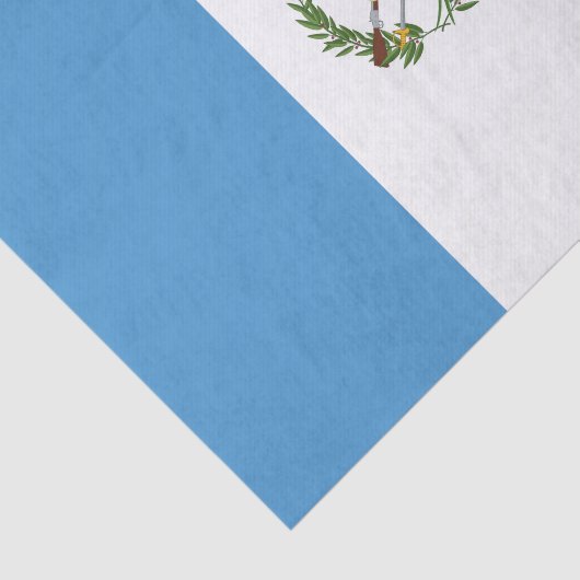 Flagge Guatemalas Seidenpapier (Ausschnitt)
