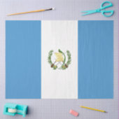 Flagge Guatemalas Seidenpapier (Basteln)