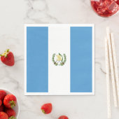Flagge Guatemalas Serviette (Beispiel)