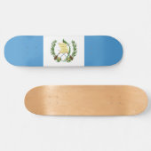Flagge Guatemalas Skateboard (Horizontal)