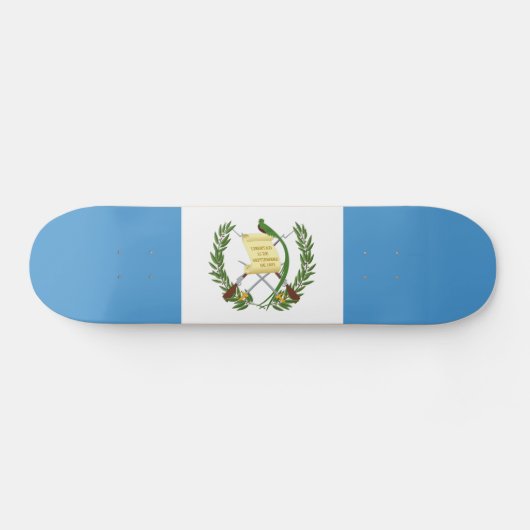 Flagge Guatemalas Skateboard (Horizontal)