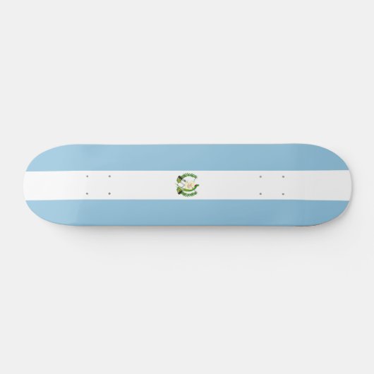 Flagge Guatemalas Skateboard (Horizontal)