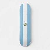Flagge Guatemalas Skateboard (Vorne)
