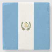 Flagge Guatemalas Steinuntersetzer (Vorderseite)