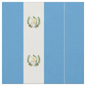 Flagge Guatemalas Stoff (Nahaufnahme)