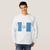 Flagge Guatemalas T-Shirt (Vorne ganz)