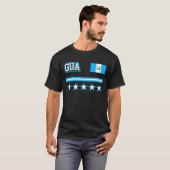 Flagge Guatemalas T-Shirt (Vorne ganz)