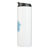 Flagge Guatemalas Thermosbecher (Nach rechts gedreht)