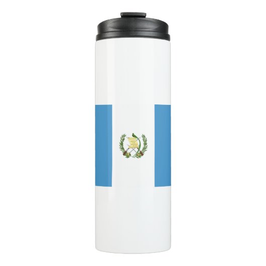 Flagge Guatemalas Thermosbecher (Vorderseite)