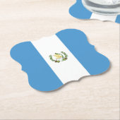 Flagge Guatemalas Untersetzer (angewinkelt)