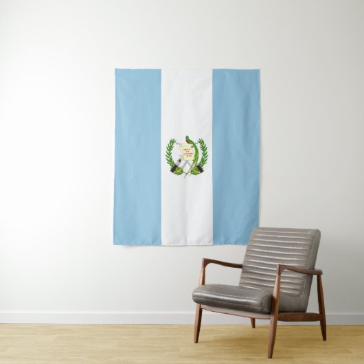 Flagge Guatemalas Wandteppich (Beispiel)