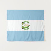 Flagge Guatemalas Wandteppich (Vorderseite (Horizontal))