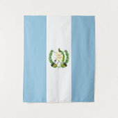 Flagge Guatemalas Wandteppich (Vorderseite)