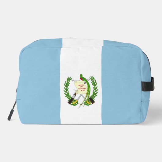Flagge Guatemalas Waschbeutel (Rückseite)