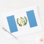 Flagge Guatemalas - Zentralamerika Rechteckiger Aufkleber (Umschlag)