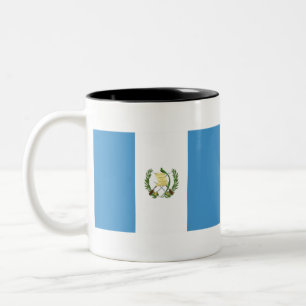 Flagge Guatemalas Zweifarbige Tasse