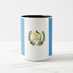 Flagge Guatemalas Zweifarbige Tasse