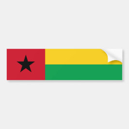 Flagge Guinea-Bissau Autoaufkleber