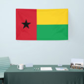 Flagge Guinea-Bissau Banner (Messeveranstaltung)