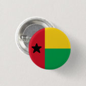 Flagge Guinea-Bissau Button (Vorne & Hinten)