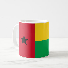 Flagge Guinea-Bissau Kaffeetasse