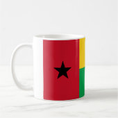 Flagge Guinea-Bissau Kaffeetasse (Links)