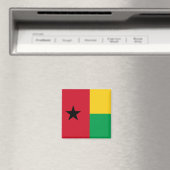 Flagge Guinea-Bissau Magnet (In Situ (Geschirrspüler))