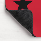 Flagge Guinea-Bissau Mousepad (Ecke)