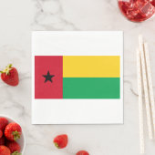 Flagge Guinea-Bissau Serviette (Beispiel)