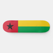 Flagge Guinea-Bissau Skateboard (Horizontal)