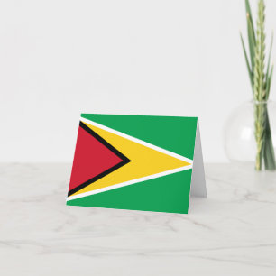 Flagge Guyana (Guyana) Karte