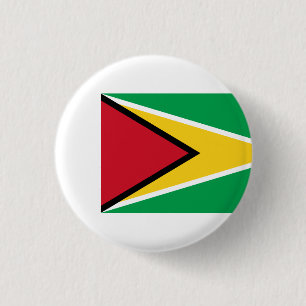 Flagge Guyanas, Flagge von Guyana Button