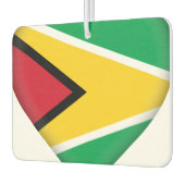 Flagge Guyanas (Guyana) Autolufterfrischer (Links)