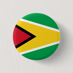 Flagge Guyanas (Guyana) Button