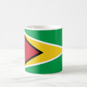 Flagge Guyanas (Guyana) Kaffeetasse (Mittel)