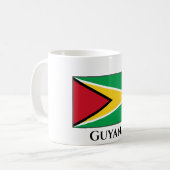Flagge Guyanas (Guyana) Kaffeetasse (Vorderseite Links)
