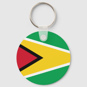Flagge Guyanas (Guyana) Schlüsselanhänger