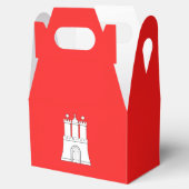 Flagge Hamburg Gefälligkeitsbox Geschenkschachtel (Geöffnet)