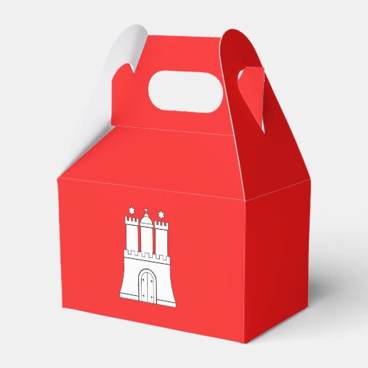 Flagge Hamburg Gefälligkeitsbox Geschenkschachtel (Vorderseite)