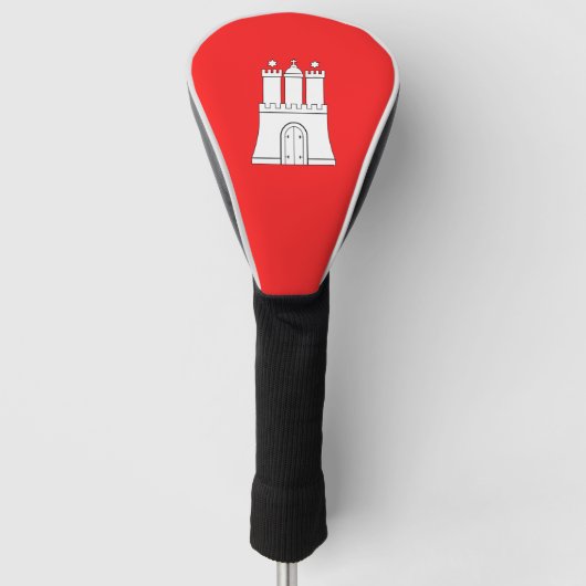 Flagge Hamburg Golf Head Cover Headcover (Vorderseite)