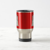 Flagge Hamburg Travel Mug Reisebecher (Mittel)