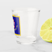 Flagge Harrisburg, Pennsylvania Schnapsglas (Rechts)