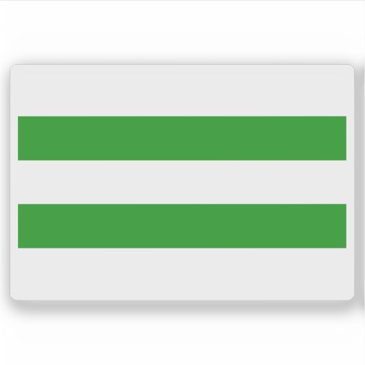 Flagge Hasselt, Belgien Aufkleber (Vorderseite)