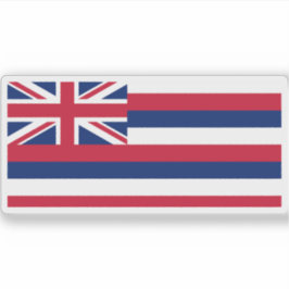 Flagge Hawaiis Aufkleber